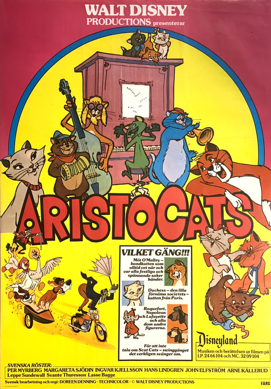 Aristocats The Aristocats Swedish Voice Cast Willdubguru