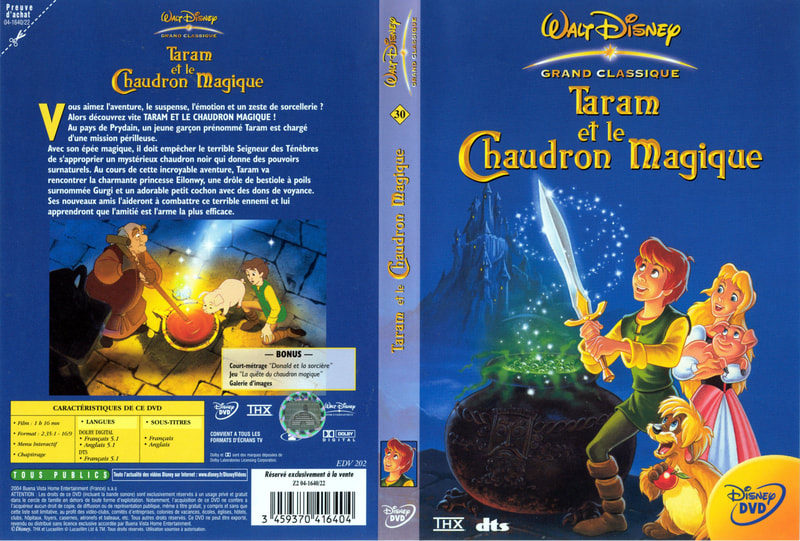 DVD Walt Disney - Taran et le Chaudron Magique - Français